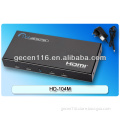 2013 New HDMI Splitter 1.3 version 1 in 4 out HD-104M